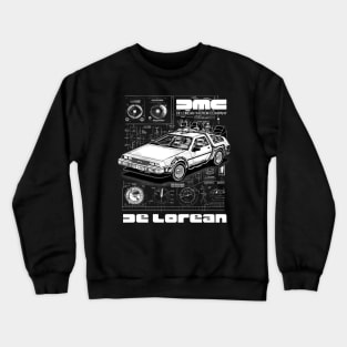 De Lorean Crewneck Sweatshirt